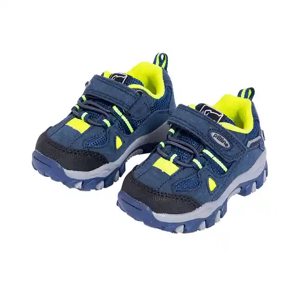 Zapatilla Outdoor Bebe Niño Azul Pillin 22