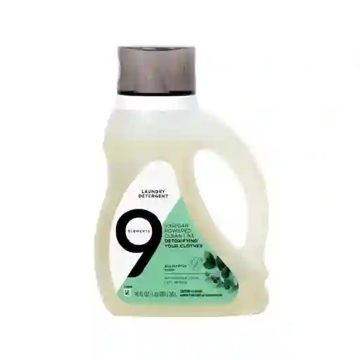 9 Elements Detergente Para Ropa Ecológico Aroma Eucalipto