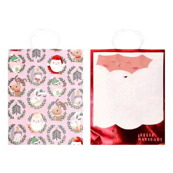 Set Bolsa de Papel Para Regalo 31 x 15 x 40 cm Casaideas