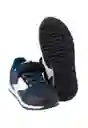 Zapatillas Sport Jogging Velcro W24 Niño Azul 33 931 Ficcus