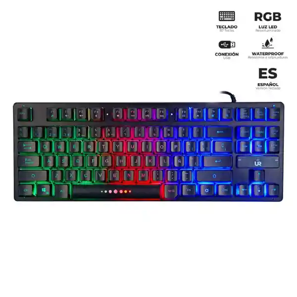 Urbano Teclado Gamer Rgb 65%