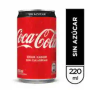 Coca Cola Zero Lata 220 Cc