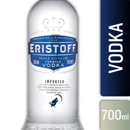 Eristoff Vodka Original 37.5 Grados