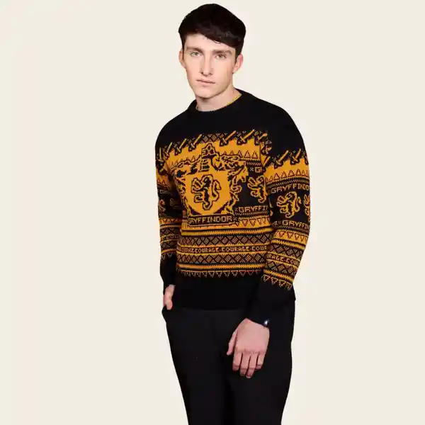 Suéter Harry Potter Gryffindor Courage Talla XXXL