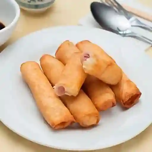 Arrollado de jamón y queso