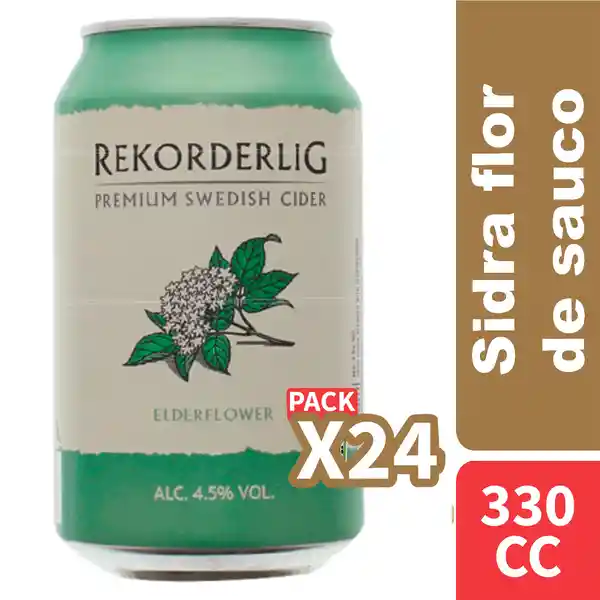 Rekorderlig Pack. Sidra Flor de Sauco