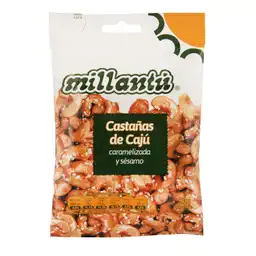 Millantu Castanas De Caju Caramelizadas Con Sesamo