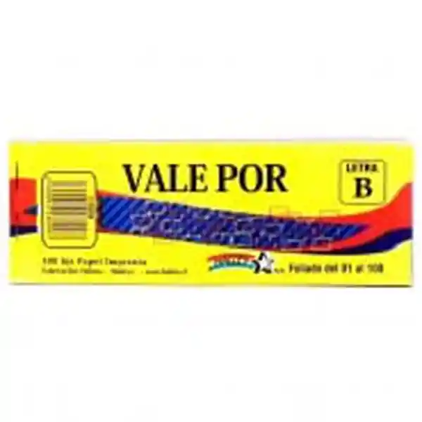 Faber Castell Formulario Vale Por