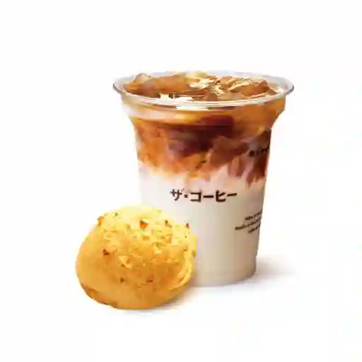 Iced Latte + Pan de Queso