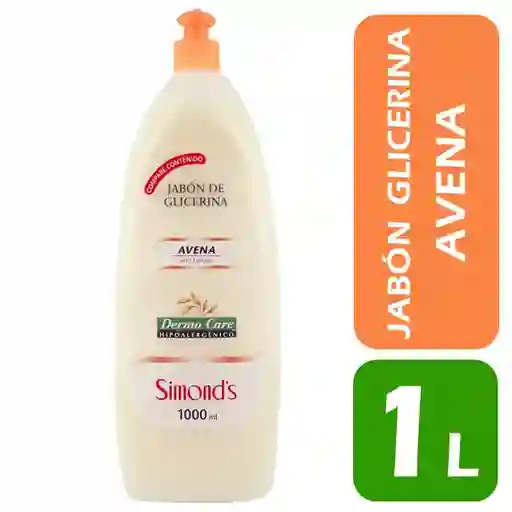 Dermo Care Jabón Liquido de Glicerina con Avena pH 5.5