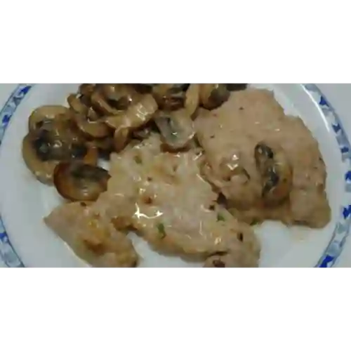 Cerdo con Champiñón