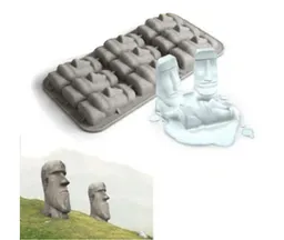 Molde de Hielos Con Forma de Moai