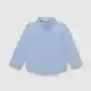 Camisa Clásica de Niño Celeste Talla 6A Colloky