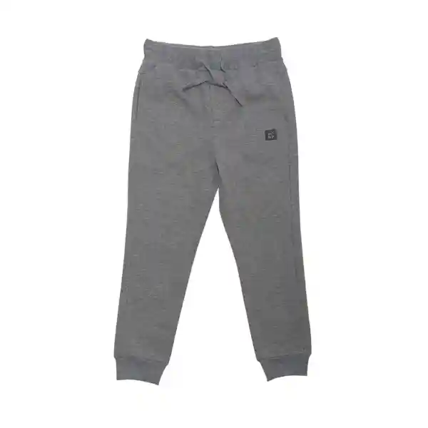 Pantalón Buzo Niño Gris Oscuro Pillín 6 a