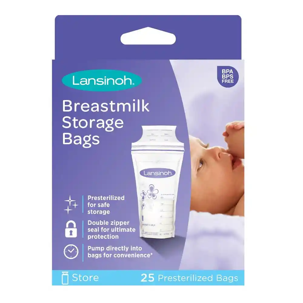 Lansinoh Bolsa Almacenamiento Leche 25Un