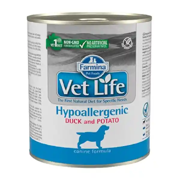 Vet Life Alimento Perro Hypoallergenic Duck