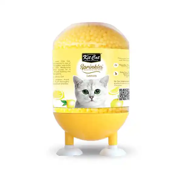 Kit Cat Sprinkles Perlas Desodorizantes Aroma Limon