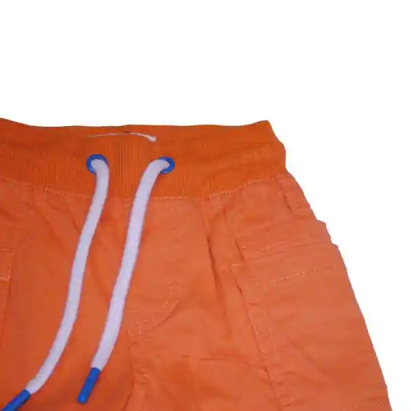 Pantalón Bebe Niño Naranja Pillin 12 M