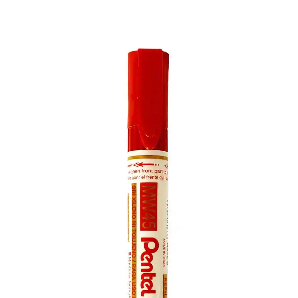 Pentel Marcador Pizarra Nw45 Rojo Red