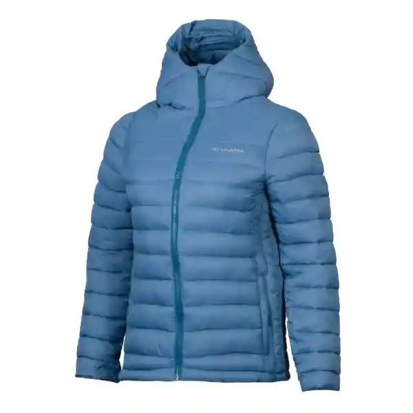 Parka Mujer Xl Indómita Azul Petróleo Atakama Outdoor