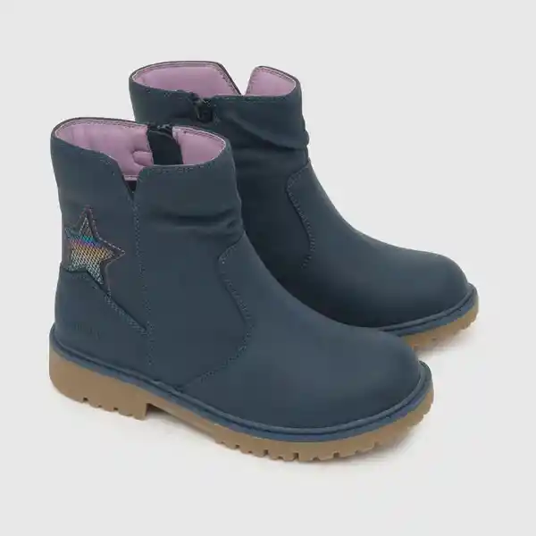 Botas Para Niña Azul Talla 37 Colloky