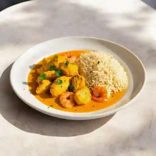Curry Amarillo De Pollo