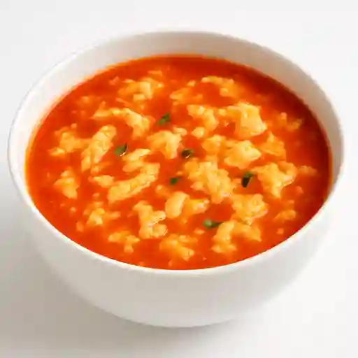 Sopa de Tomate con Huevo