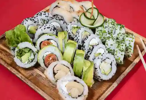 Vegetariana 50 piezas