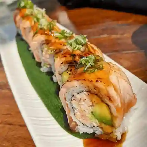 Dinamita Salmón Flameado