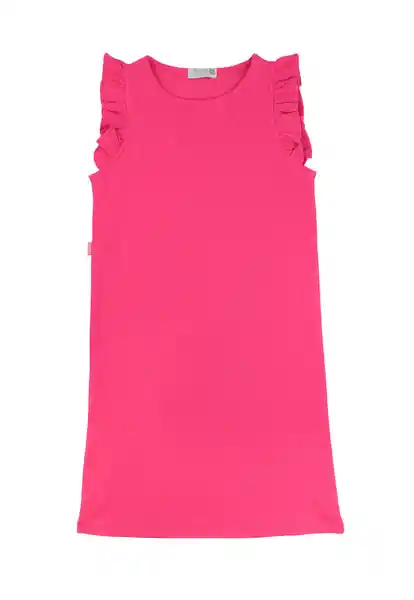 Vestido Rib Holiday Girls Fucsia Talla 10 - 362