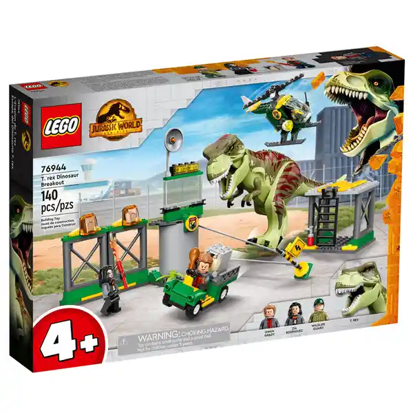 Lego Set de Construcción Escape Del Dinosaurio T. Rex