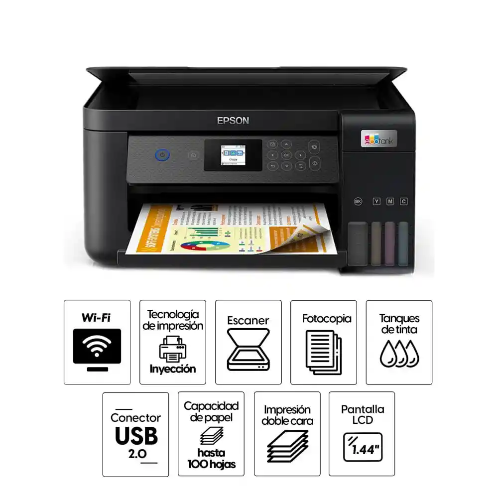 Epson Impresora Multifuncional Ecotank L4260