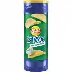 Lays Staxpapas Crema Y Cebolla
