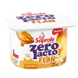 Soprole Flan Sin Lactosa Vainilla 120 g