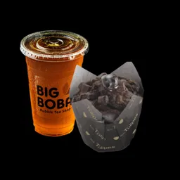 Ice Tea+ Queque Chocolate