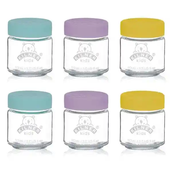 Kilner Set Frascos Bebé Base de 110 mL