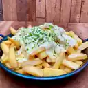 Papas Fritas Queso Ciboulette