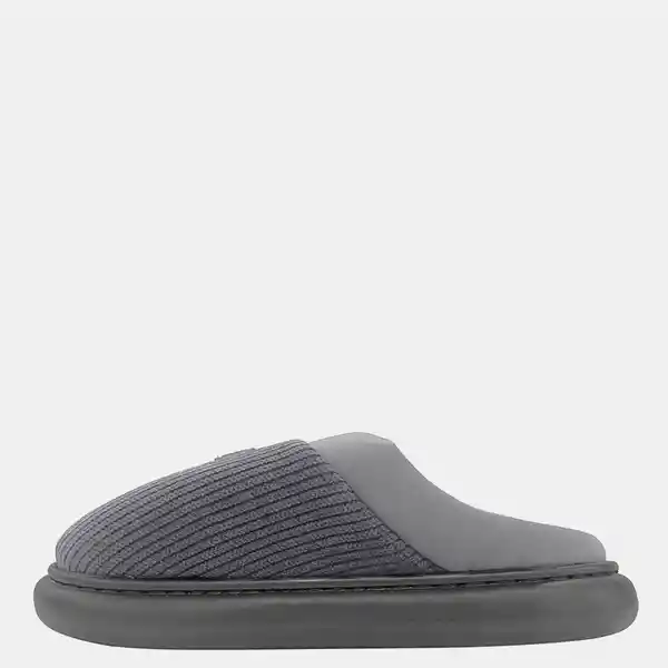 Kenneth Stevens Pantuflas Hombre Gris L KS490C3