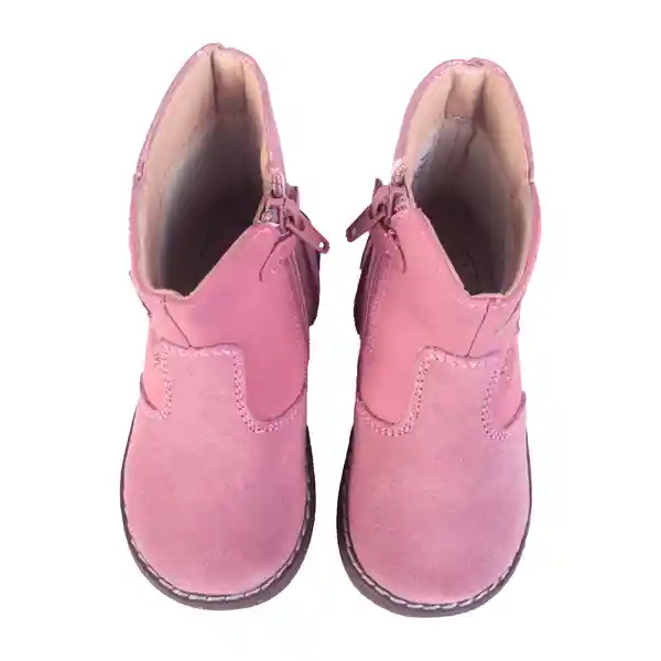 Botas Bebé Niña Rosado Talla 25 Pillin