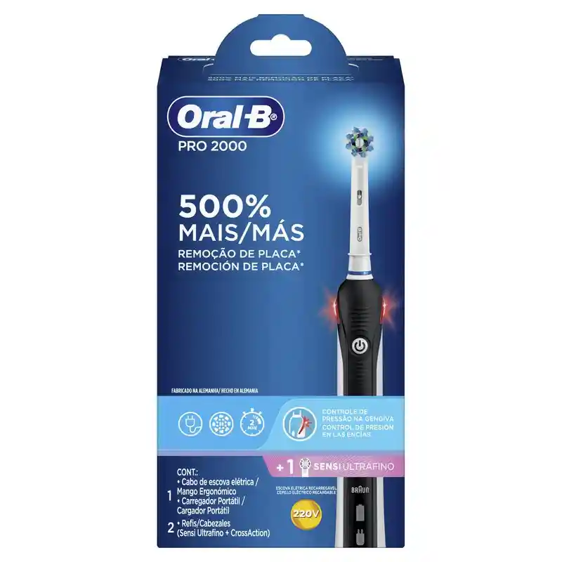 Oral-B Cepillo de Dientes Eléctrico Pro 2000