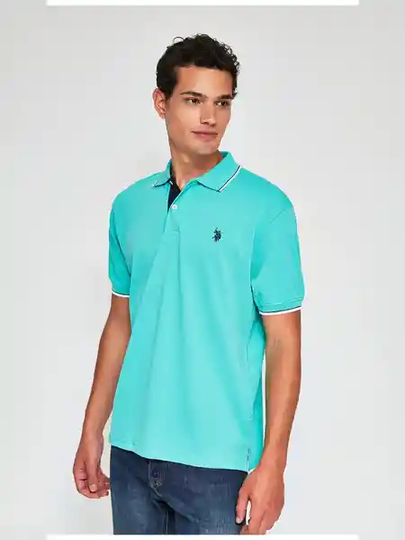 Us Polo Assn Polera Manga Corta Água XL 9912CHR Ver26