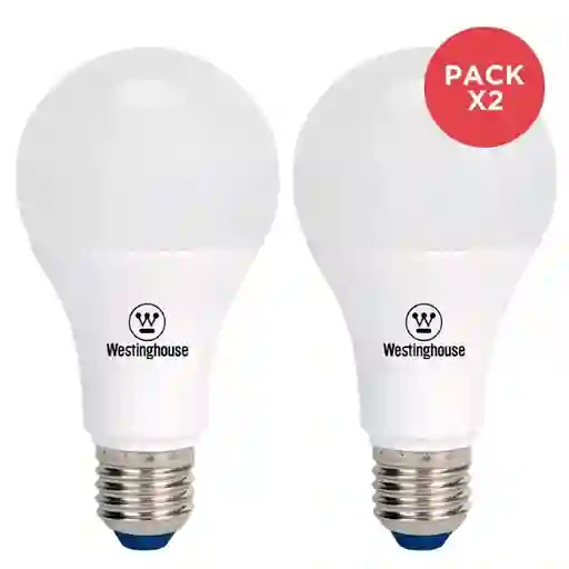 Westinghouse Pack Ampolleta Led Bola A60 11W E27