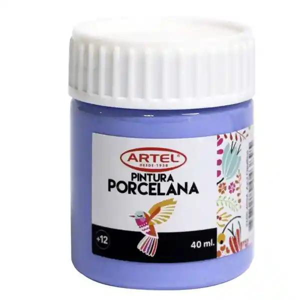 Artel Pintura Porcelana Azul Opalina