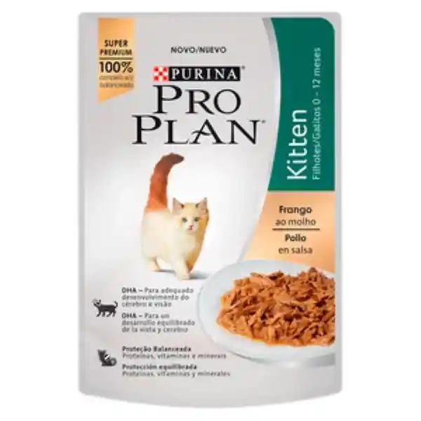 Pro Plan Alimento Húmedo Gatito Todas Las Razas Receta Pollo