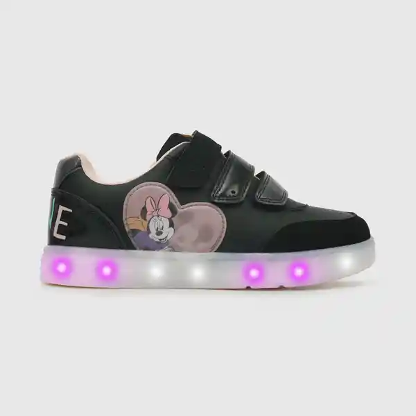 Zapatillas Para Niña Luces de Minnie Talla 29 Colloky