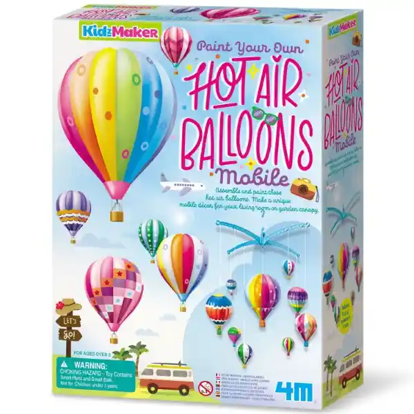 4M Juego Didáctico Móvil Globos Aerostáticos