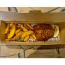 Congrio con Papas Fritas