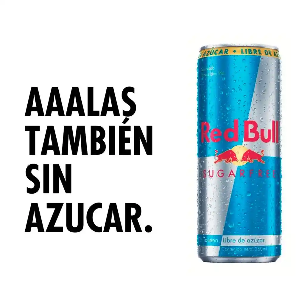 Red Bull Bebida Energizante sin Azúcar