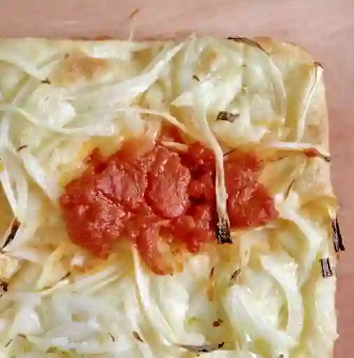 Cebolla y Salsa de Tomate