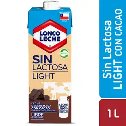 Loncoleche Leche Descremada sin Lactosa Sabor a Chocolate Slim